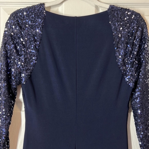 Ralph Lauren Dress~Size 6~Floor Length w/ Left Slit up to Thigh - Picture 8 of 8